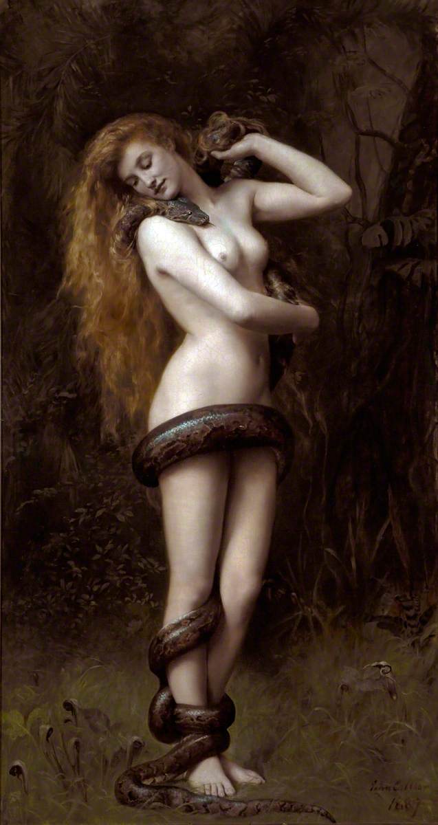 Collier, John; Lilith; Atkinson Art Gallery Collection; http://www.artuk.org/artworks/lilith-65854