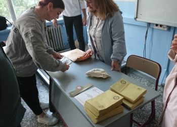 CUMHURBASKANI SECIMI'NIN 2'NCI TURU ICIN OY KULLANMA ISLEMI, TUM YURTTA SAAT 08.00 ITIBARIYLA BASLADI.FOTO:ANKARA(DHA)