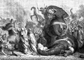 Asculum Savaşı’nı (M.Ö. 279) gösteren bir gravür