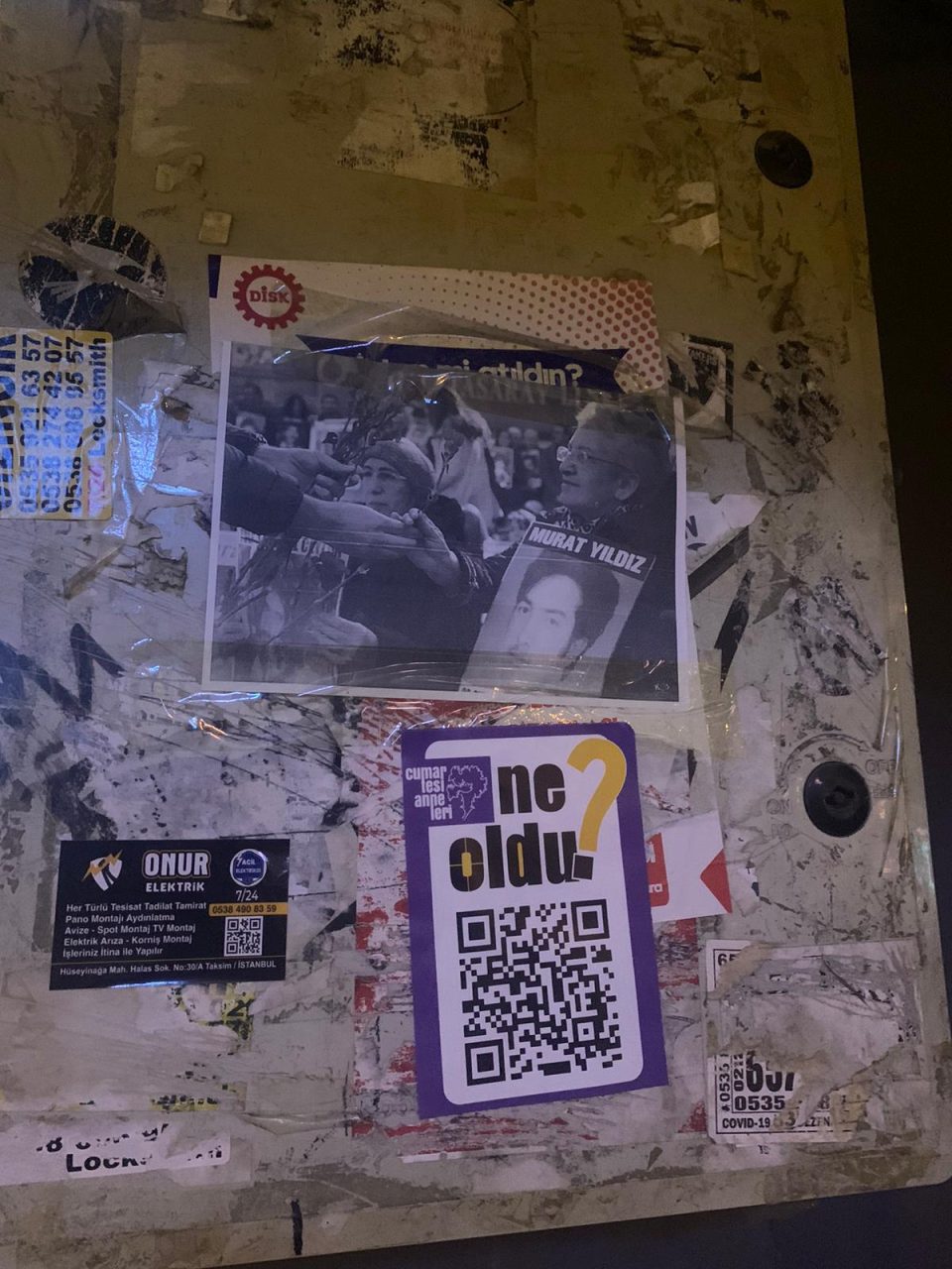 Cumartesi Anneleri çocuklarını bu kez QR kodla arıyor Cumartesi Anneleri çocuklarını bu kez QR kodla arıyor