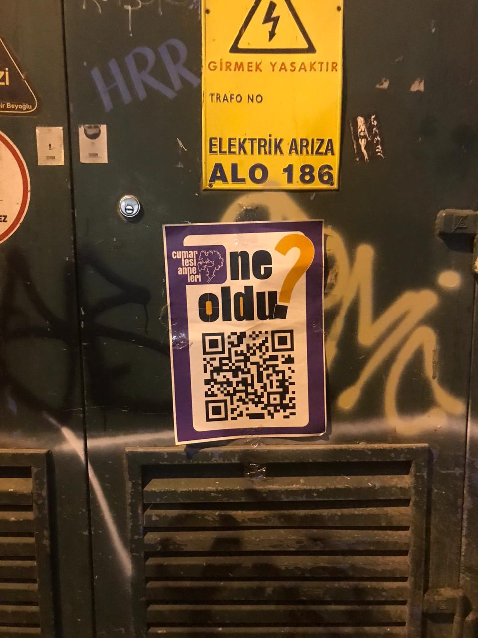 Cumartesi Anneleri çocuklarını bu kez QR kodla arıyor Cumartesi Anneleri çocuklarını bu kez QR kodla arıyor