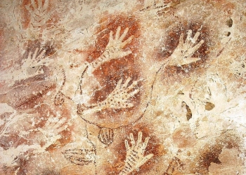 Endonezya'daki bu el baskıları, 10.000 yıl öncesine ait bir sanat eseri, ismi Tree of Life