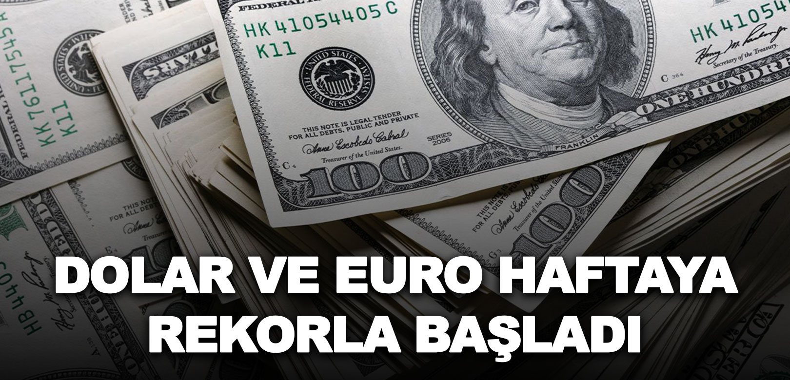 Dolar ve euro güne nasıl başladı? (18 Mart 2024 Pazartesi döviz kuru fiyatları)